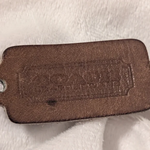 Vintage Coach City Bag Tan Putty(?) Shoulder Purse - Picture 4 of 11